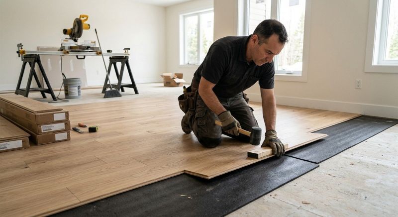 Engineered Wood Installation in Towson, MD