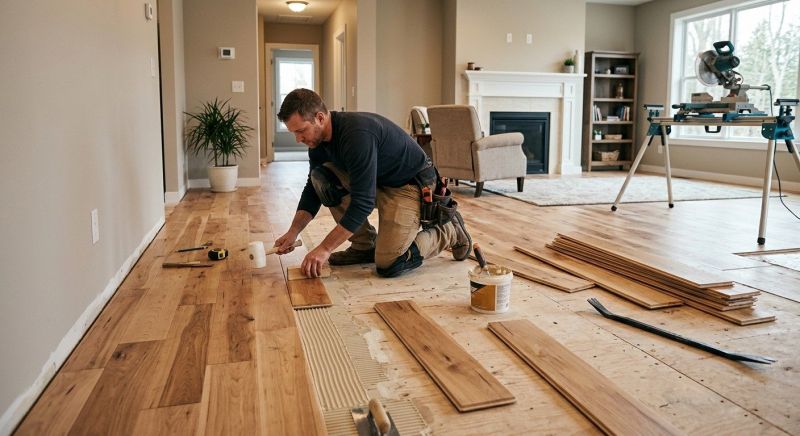 Engineered Wood Installation in Towson, MD