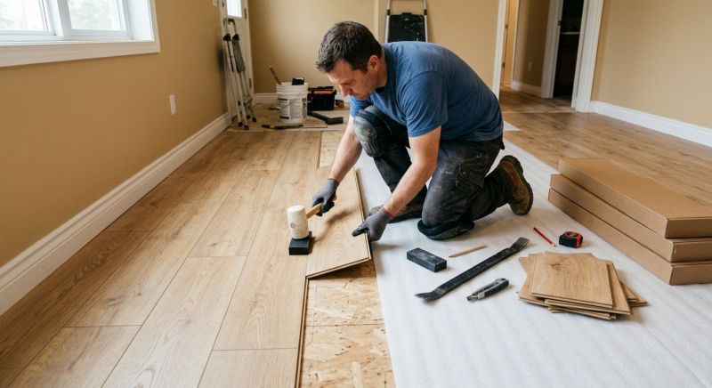 Laminate Floor Installation in Perry Hall, MD