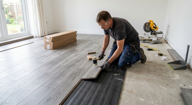 Laminate Floor Installation in Phoenix, MD