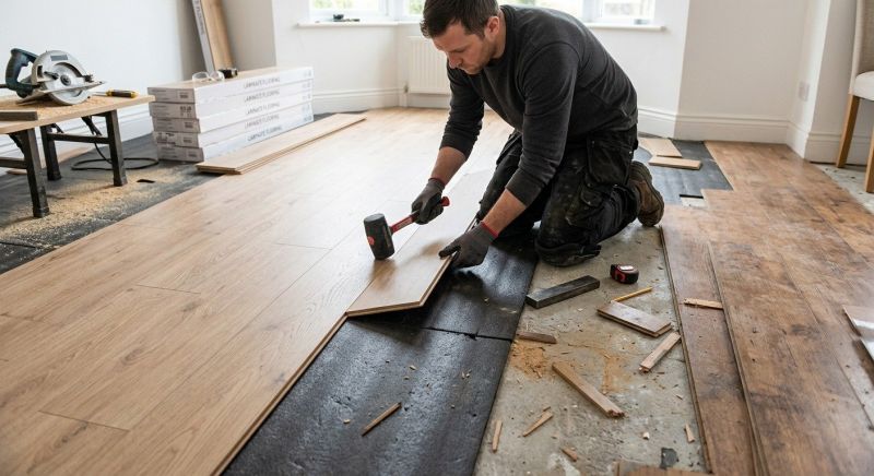 Laminate Floor Replacement in Baltimore, MD