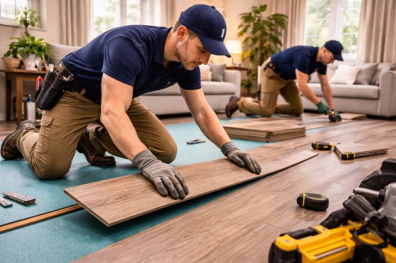 Laminate Floor Replacement in Carroll County, MD