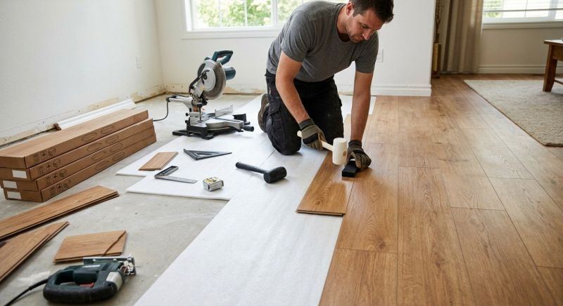 Laminate Floor Replacement in Middle River, MD