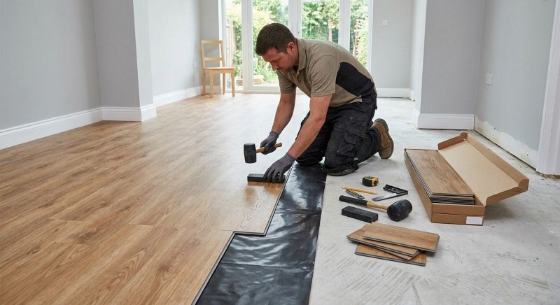Luxury Vinyl Tile Installation in Baltimore County, MD