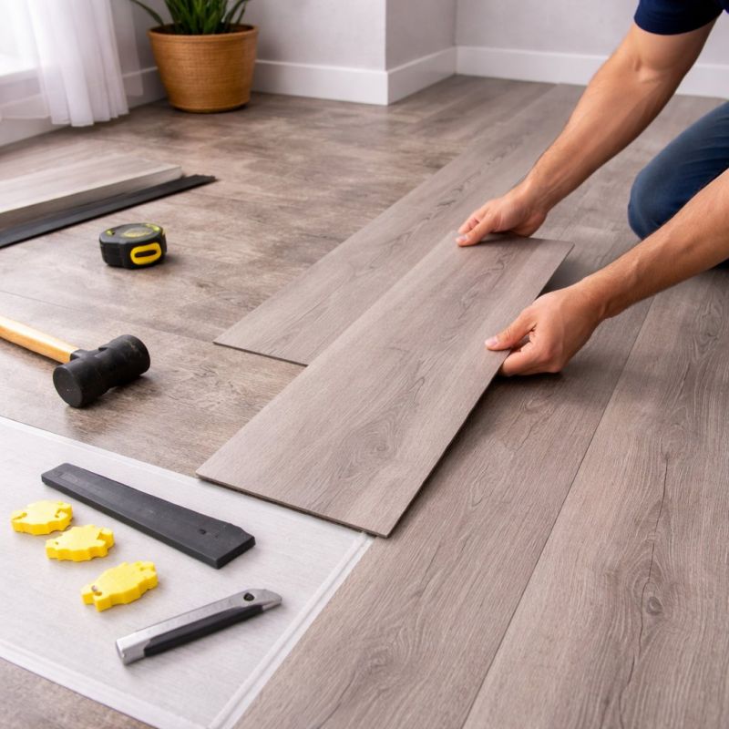 Luxury Vinyl Tile Installation in Pasadena, MD