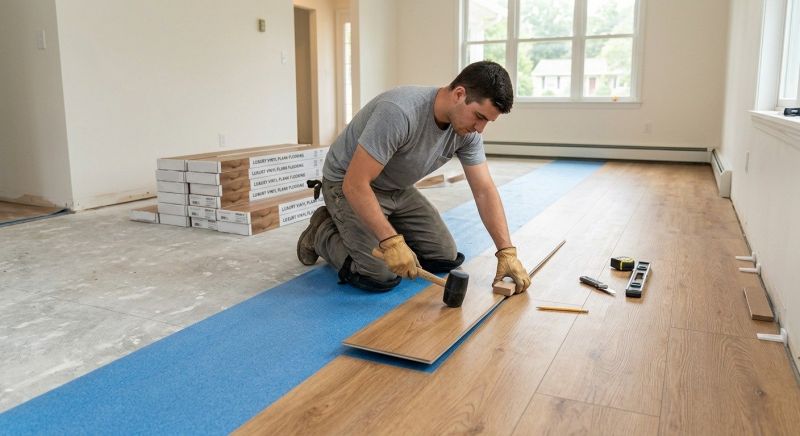 Lvt Flooring Installation in Carroll County, MD