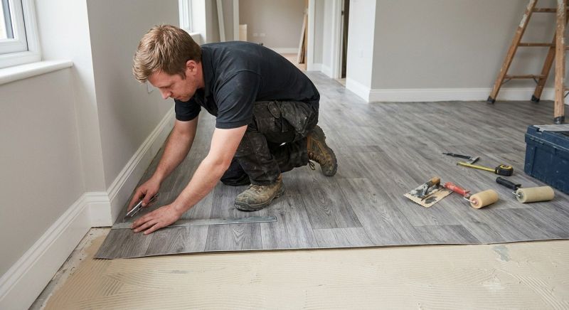 Sheet Vinyl Installation in Hydes, MD