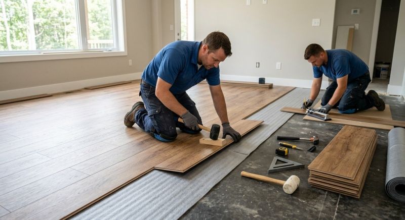 Vinyl Flooring Installation in Hydes, MD