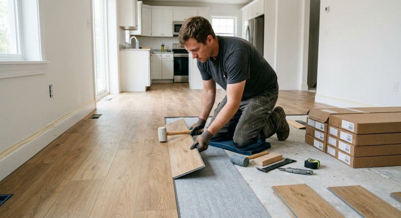 Vinyl Flooring Installation in Severn, MD